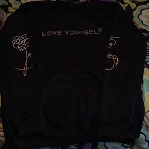 XL BTS Love Yourself hoodie